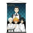 thumbnail image 1 of The Promised Neverland - Mom & Orphans Wall Poster with Wooden Magnetic Frame, 22.375" x 34", 1 of 3