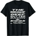 thumbnail image 1 of The Proper Human Diet Beef,Butter,Bacon and Eggs- Carnivore T-Shirt, 1 of 2