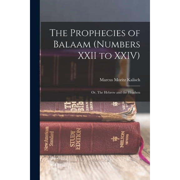 The Prophecies of Balaam (Numbers XXII to XXIV), (Paperback)