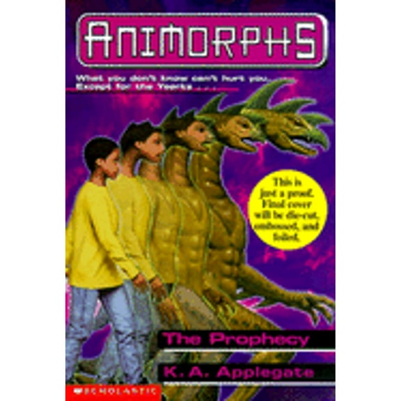 Pre-Owned The Prophecy: 34 (Animorphs) Paperback