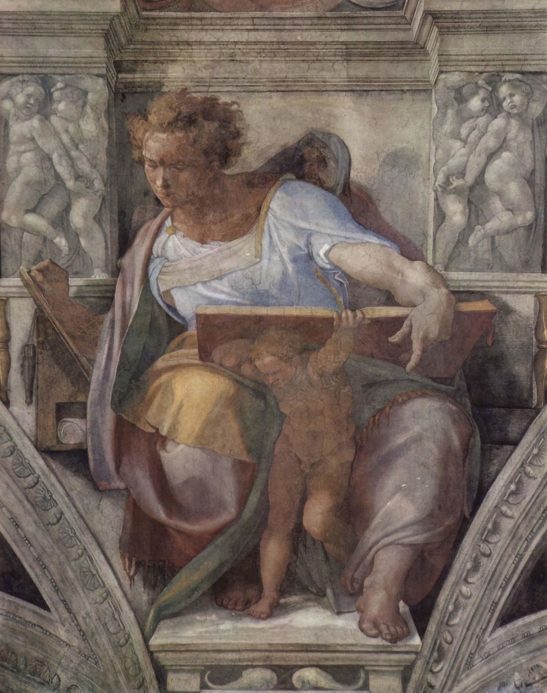 The Prophet D Canvas Art - Michelangelo Buonarroti (18 x 24)