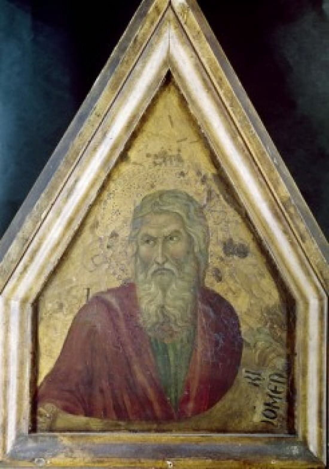 The Prophet Isaiah by Ugolino di Nerio circa 1317-27 14th century Canvas Art - Ugolino di Nerio (18 x 24)
