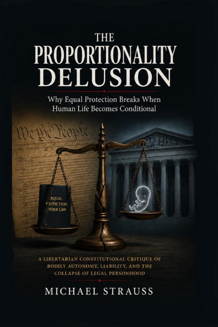 The Proportionality Delusion: Why Equal Protection Breaks When Human Life Becomes Conditional: A Libertarian Constitutio, (Paperback)