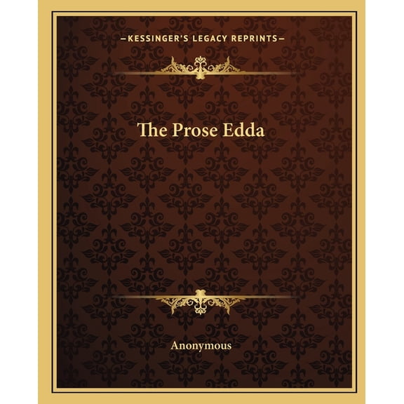 The Prose Edda (Paperback)