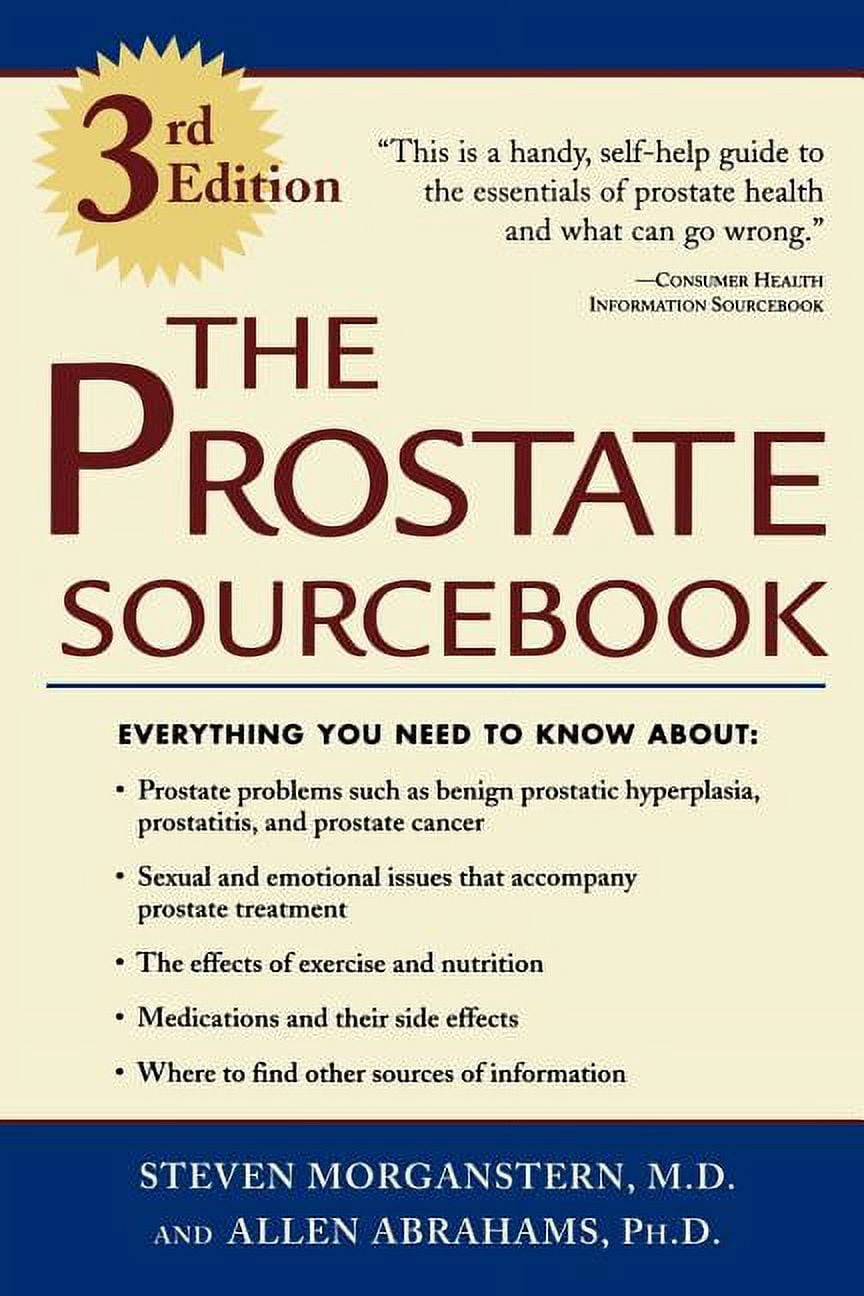Prostatectima Simple The Prostate Sourcebook, (Paperback) - Walmart.com
