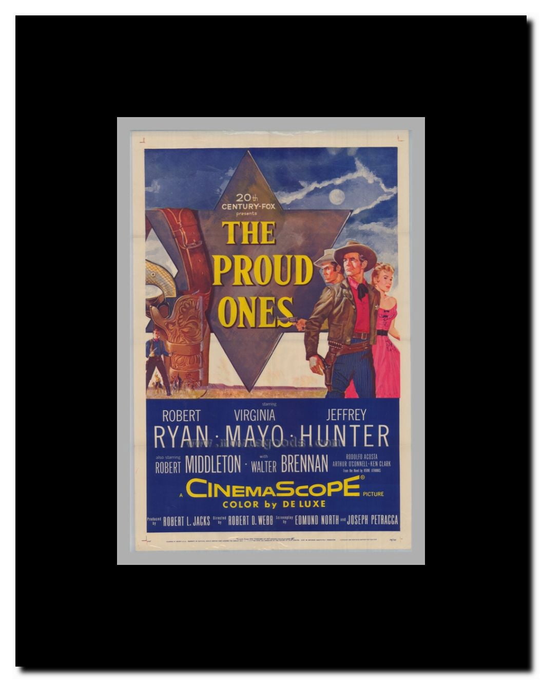 The Proud Ones Framed Movie Poster