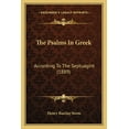 thumbnail image 1 of The Psalms In Greek : According To The Septuagint (1889) (Paperback), 1 of 1