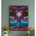 thumbnail image 1 of The Psychedelic Pines - Psychedelic Tree Canvas Wall Art, 1 of 2