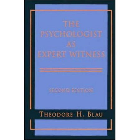 Pre-Owned The Psychologist as Expert Witness (Hardcover) 0471178705 9780471178705