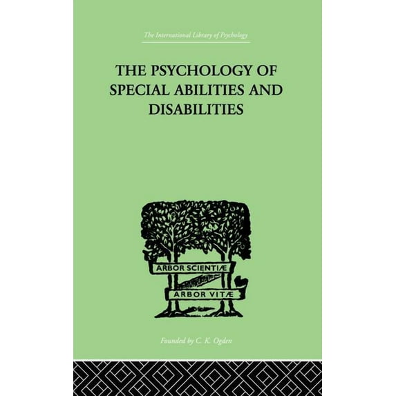 The Psychology Of Special Abilities And Disabilities, (Paperback)