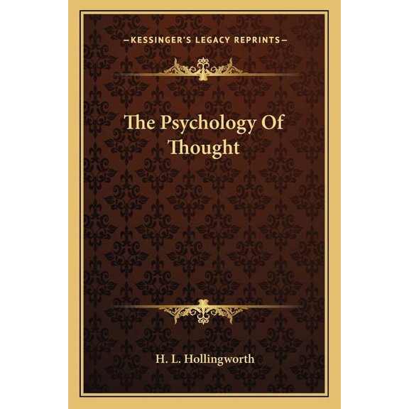 The Psychology Of Thought (Paperback)