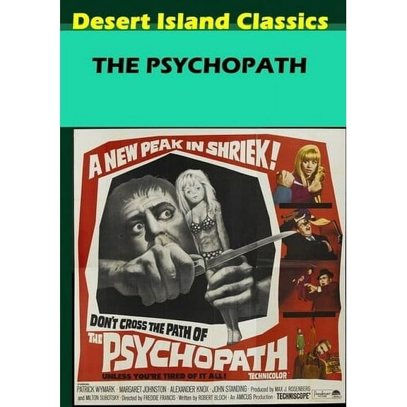 The Psychopath (DVD), Desert Island Films, Horror