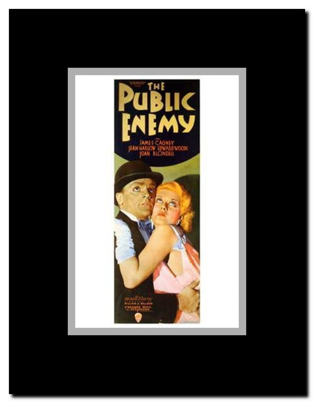The Public Enemy Framed Movie Poster