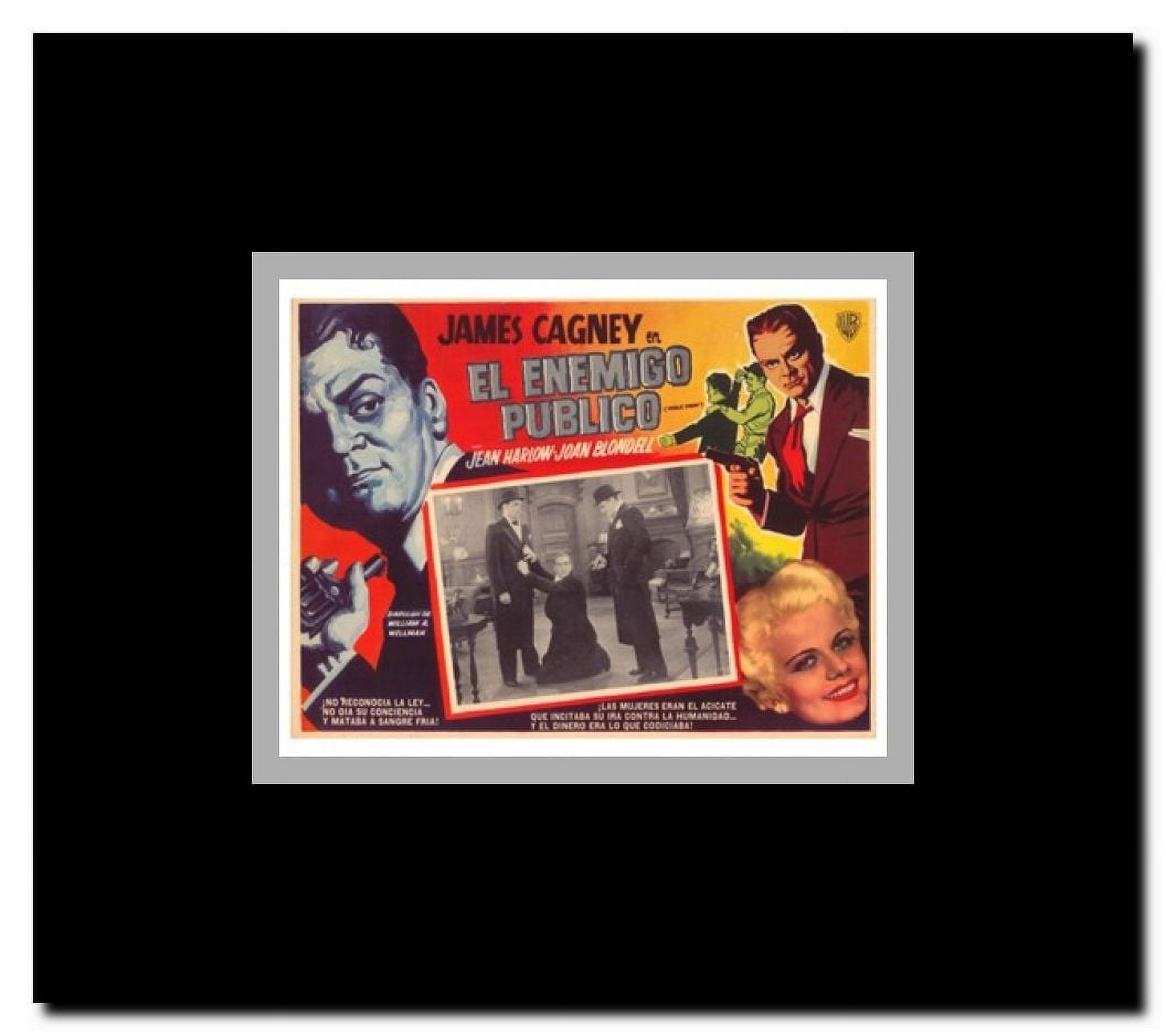 The Public Enemy Framed Movie Poster