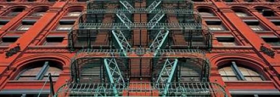 The Puck Building Facade Soho NYC Canvas Art - Richard Berenholtz (10 x 20)