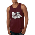 thumbnail image 1 of The Pugfather Animal Lover Graphic Tank Top, 1 of 1