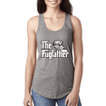 thumbnail image 1 of The Pugfather Animal Lover Ladies Racerback Tank Top, 1 of 1