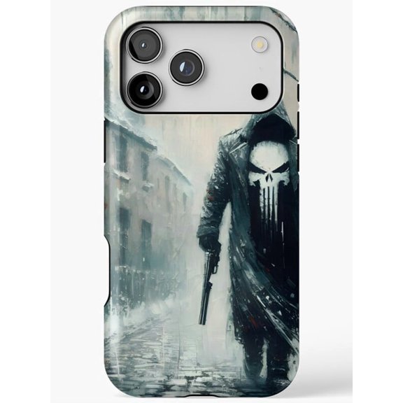 The Punisher H401, Case for iPhone 17 16 15 14 13 12 11 Pro Max – Stylish Unisex Protective Cover