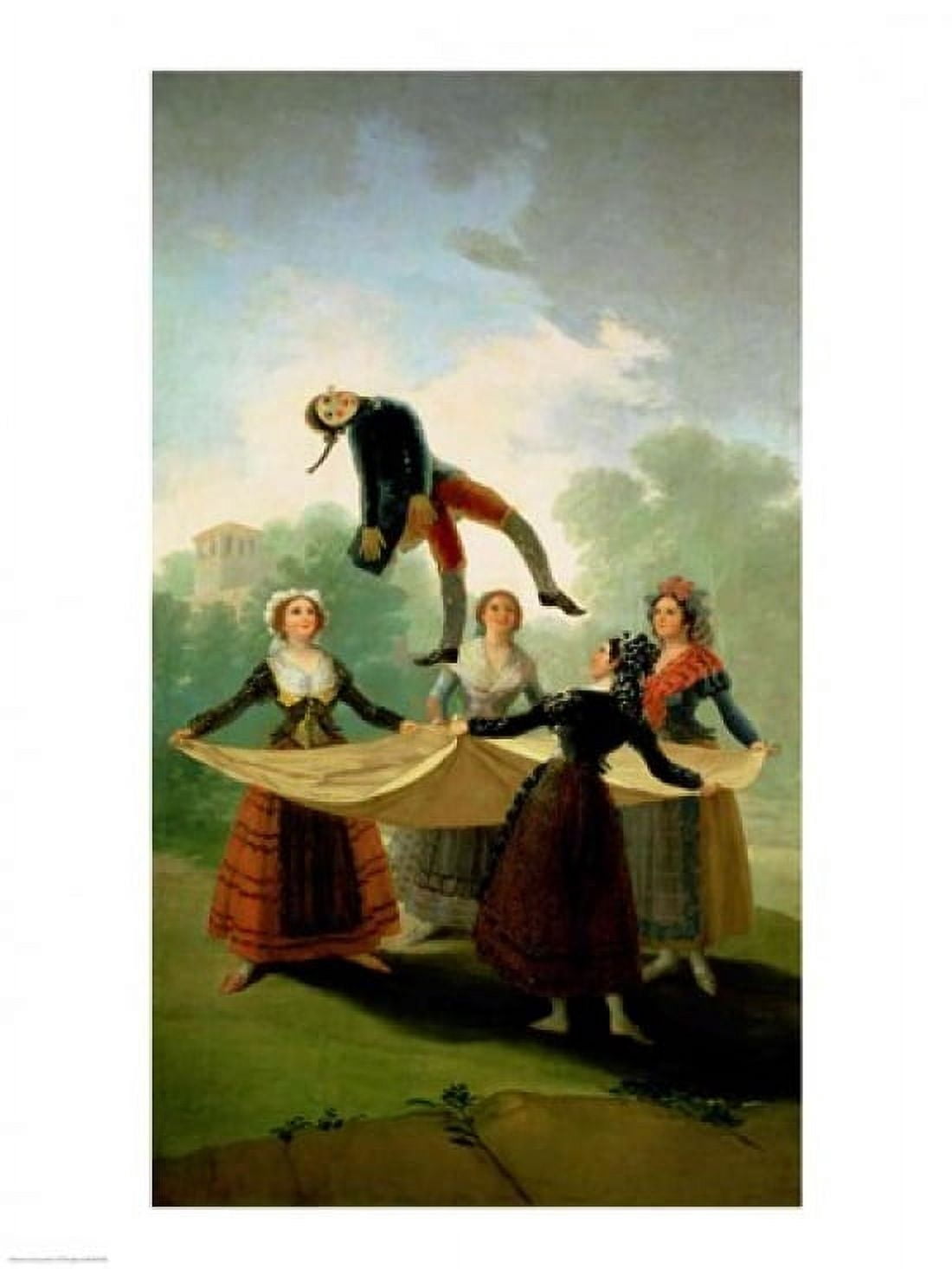 The Puppet Canvas Art - Francisco De Goya (18 x 24)