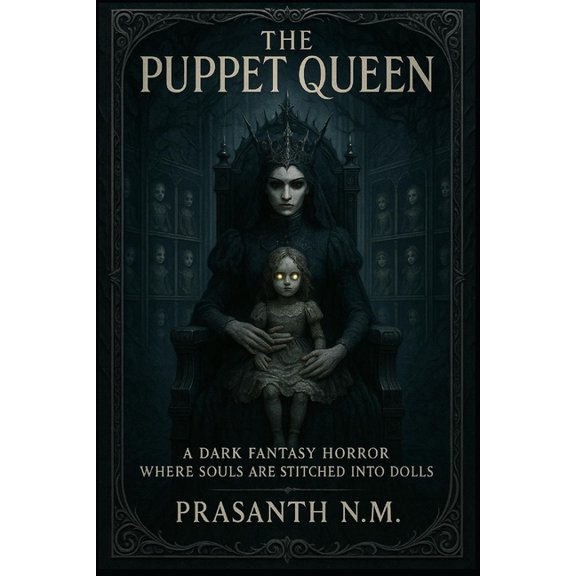 The Puppet Queen: A Dark Fantasy Horror Where Souls Are Stitched into Dolls, (Paperback)