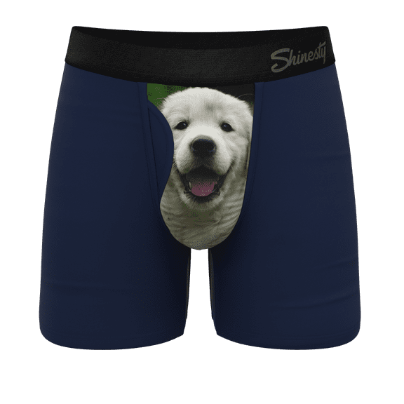 The Puppy Love - Shinesty Puppy Ball Hammock Pouch Underwear With Fly  Medium