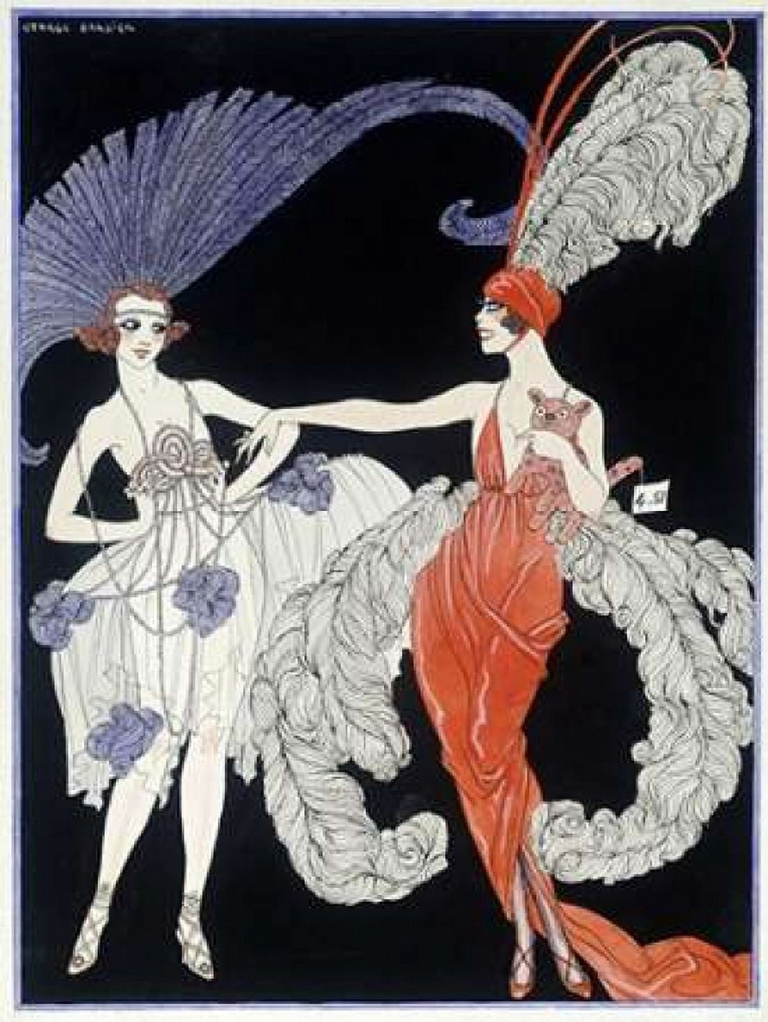 The Purchase Canvas Art - Georges Barbier (18 x 24)