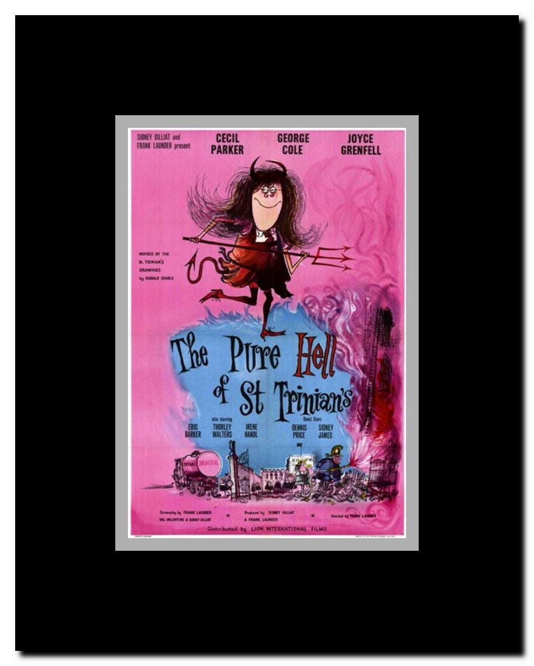 The Pure Hell of St Trinian's Framed Movie Poster