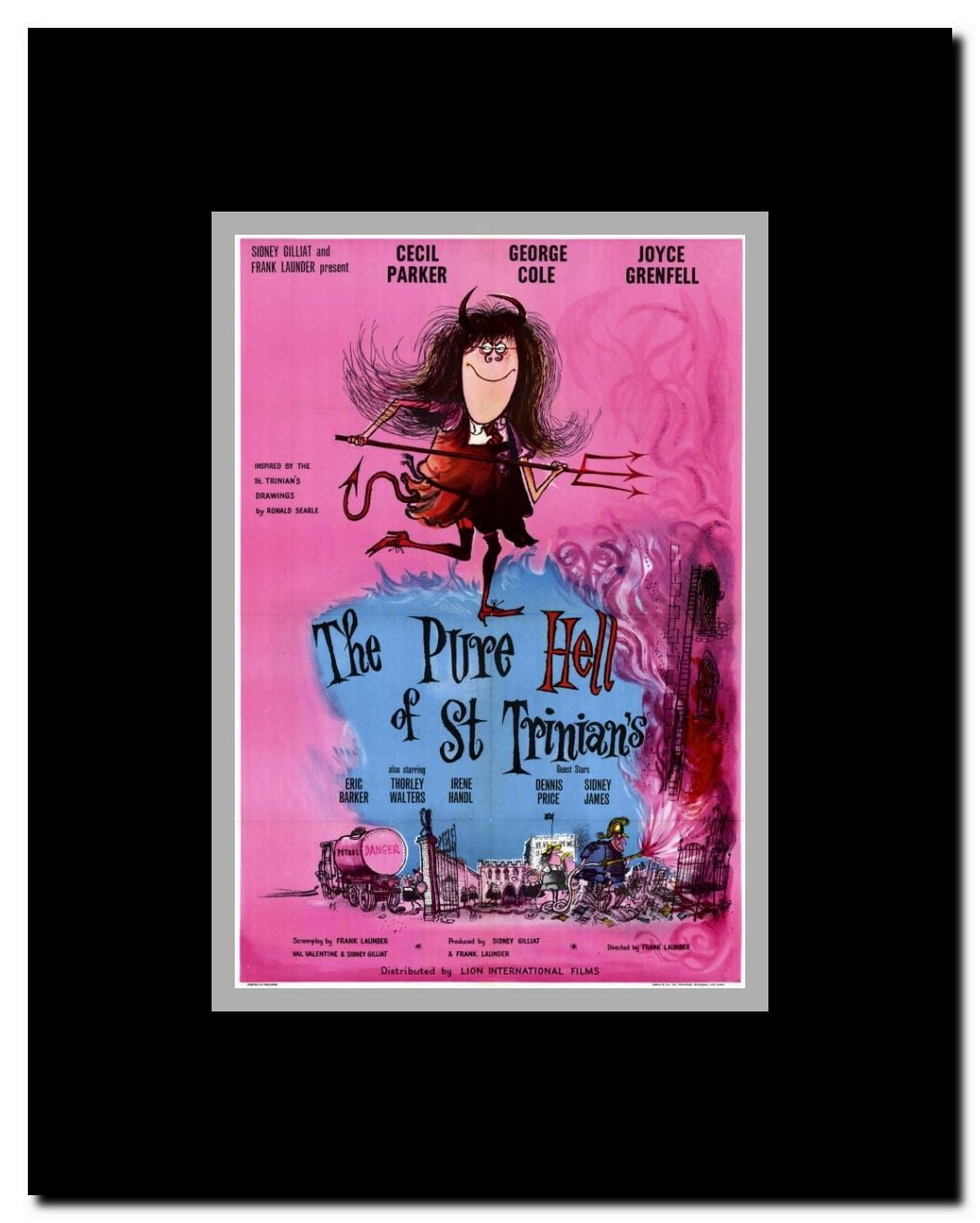The Pure Hell of St. Trinian's Framed Movie Poster