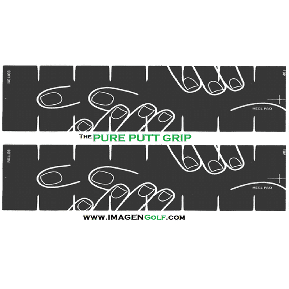 The Pure Putt Grip By Imagen Golf - The BEST' Putter Grip for a Smoother, More Consistent Stroke