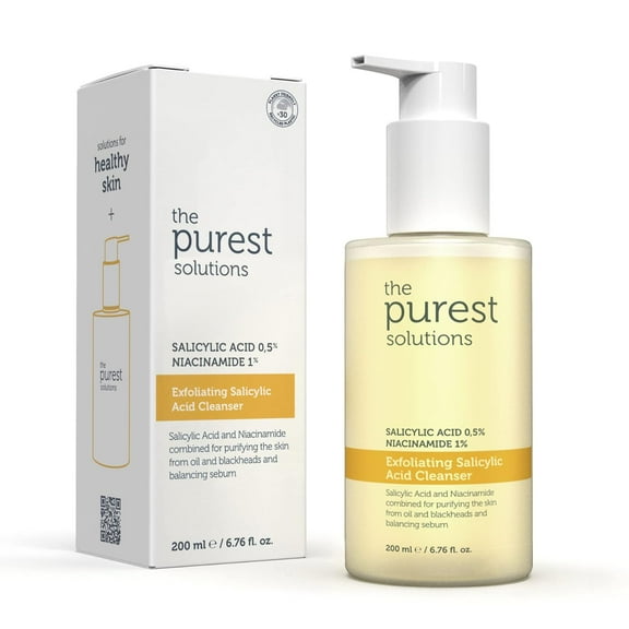The Purest Solutions Cleanser Facial Cleansing Gel with Salicylic Acid 200ml