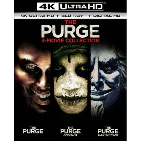 The Purge: 3-Movie Collection (4K Ultra HD + Blu-ray)