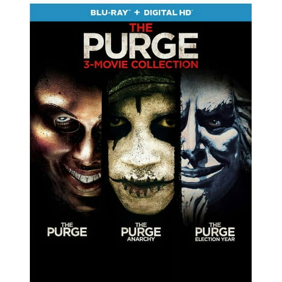 The Purge: 3-Movie Collection (Blu-ray + Digital HD)
