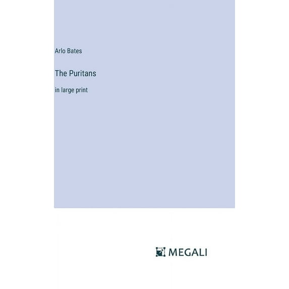 The Puritans: in large print, (Hardcover)