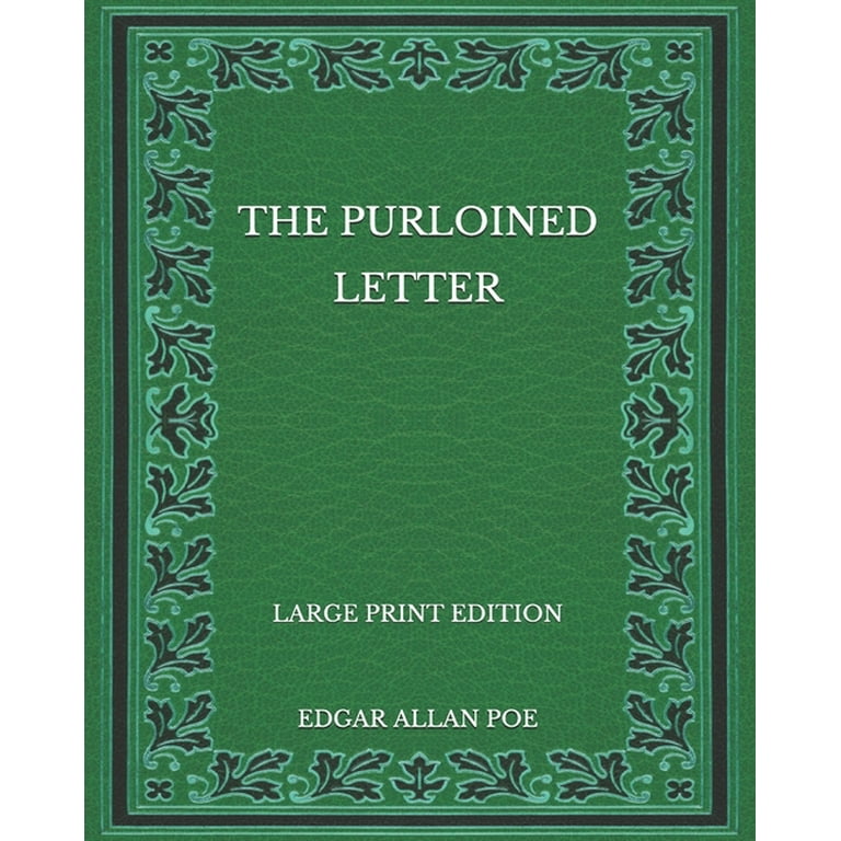 The purloined letter deals