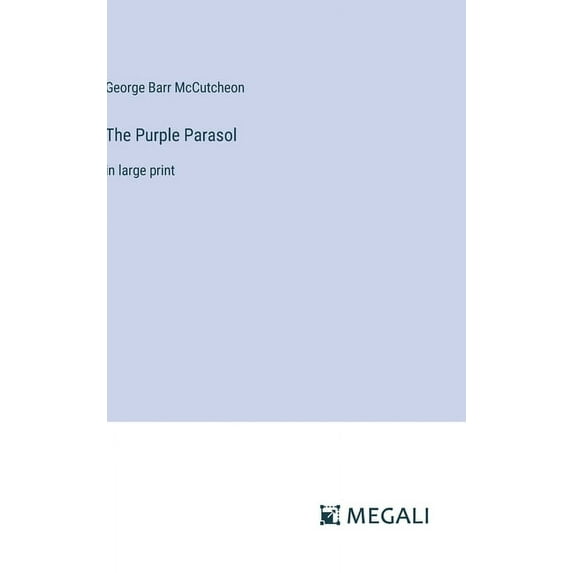 The Purple Parasol: in large print, (Hardcover)