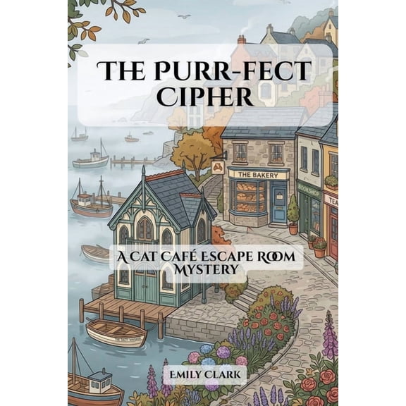 Cafe Cozy Murder Mysteries The Purr-fect Cipher: A Cat Caf Escape Room Mystery, Book 5, (Paperback)