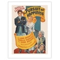 thumbnail image 1 of The Pursuit of Happiness - Starring Francis Lederer and Joan Bennett - Vintage Film Movie Poster c.1934 - Bamboo Fine Art 290gsm Paper (Unframed) 17x22in, 1 of 4