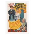 thumbnail image 1 of The Pursuit of Happiness - Starring Francis Lederer and Joan Bennett - Vintage Film Movie Poster c.1934 - Fine Art Rolled Canvas Print 27in x 40in, 1 of 4