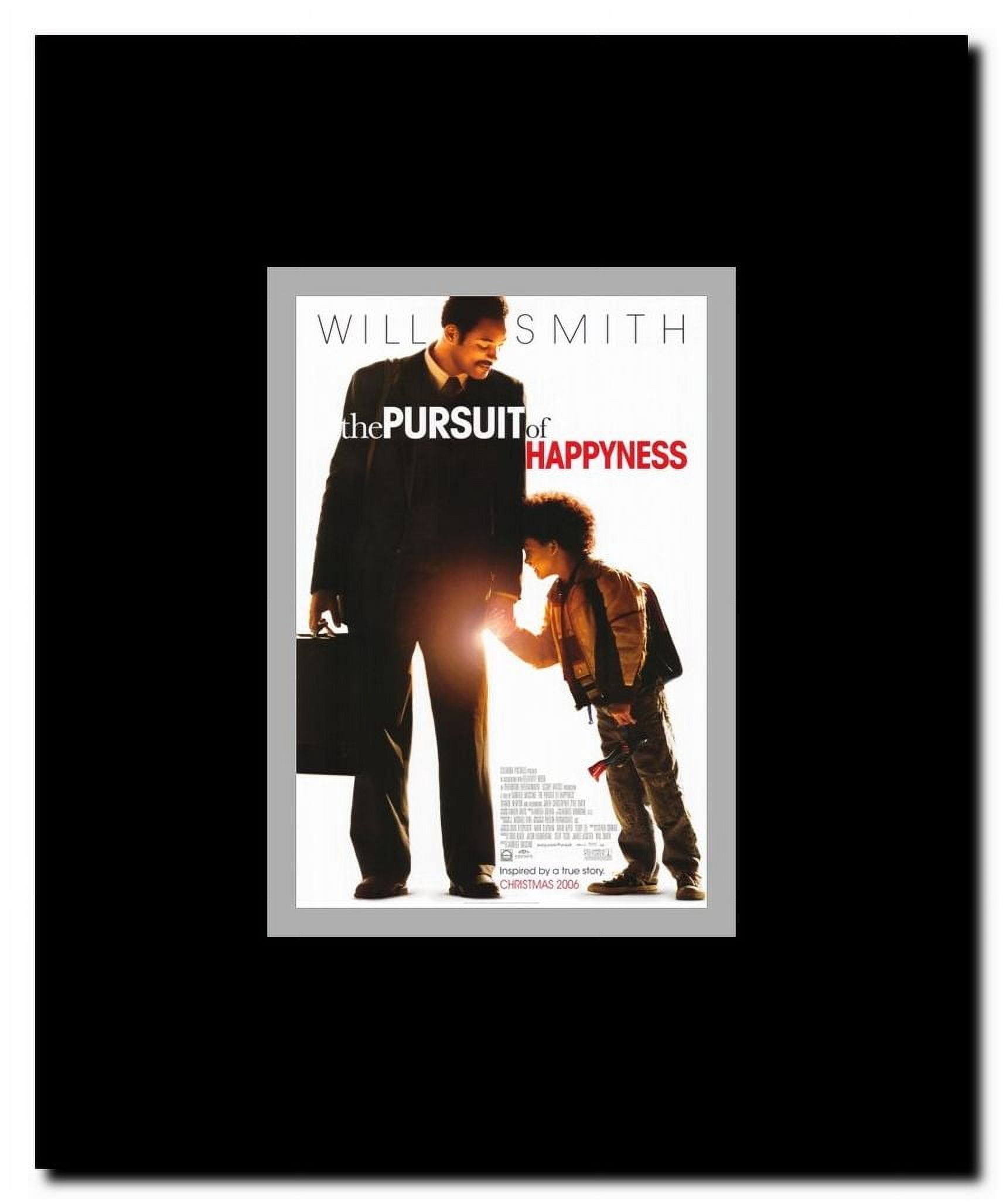 The Pursuit of Happyness Framed Movie Poster