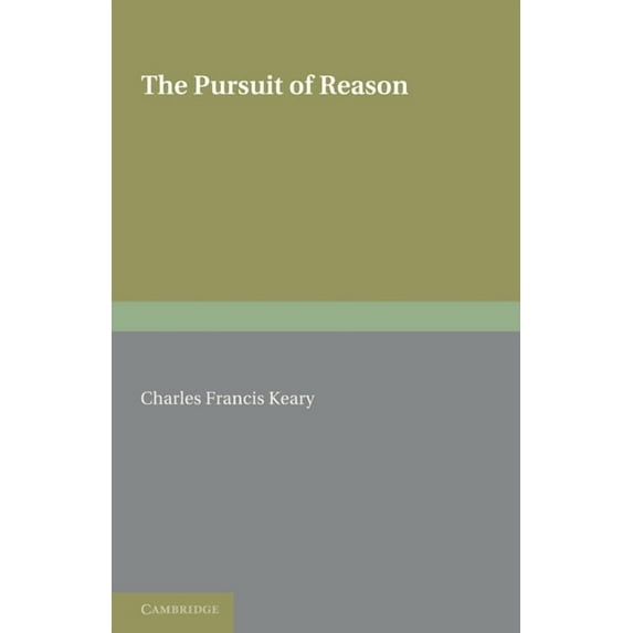 The Pursuit of Reason, (Paperback)