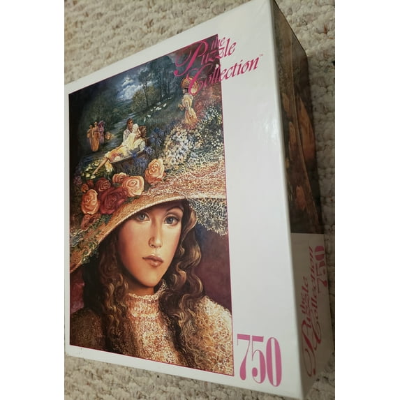The Puzzle Collection Jigsaw Puzzle 750 Pieces "GRANDMOTHER'S HAT" - Builds 18.25 X 24.5 Inches