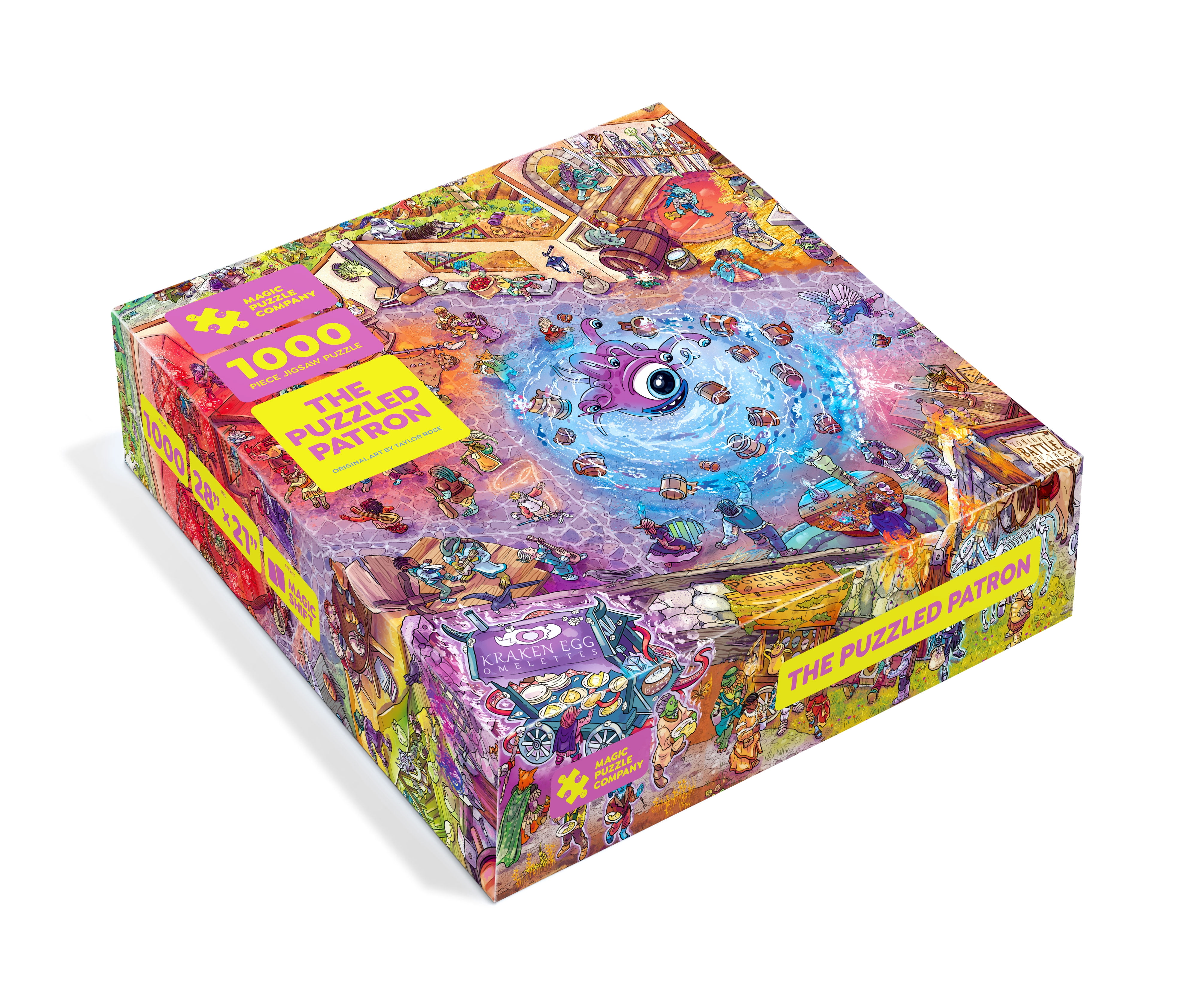 The Puzzled Patron • 1000-Piece Jigsaw Puzzle from The Magic