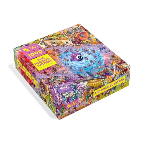 The Puzzled Patron 1000-Piece Jigsaw Puzzle from The Magic Puzzle Company Series Three