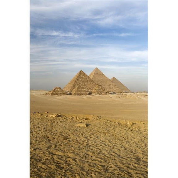 The Pyramids  Giza  Cairo  Egypt Poster Print