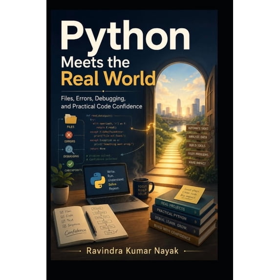 The Python Mindset Ladder Python Meets the Real World: Files, Errors, Debugging, and Practical Code Confidence, Book 7, (Paperback)