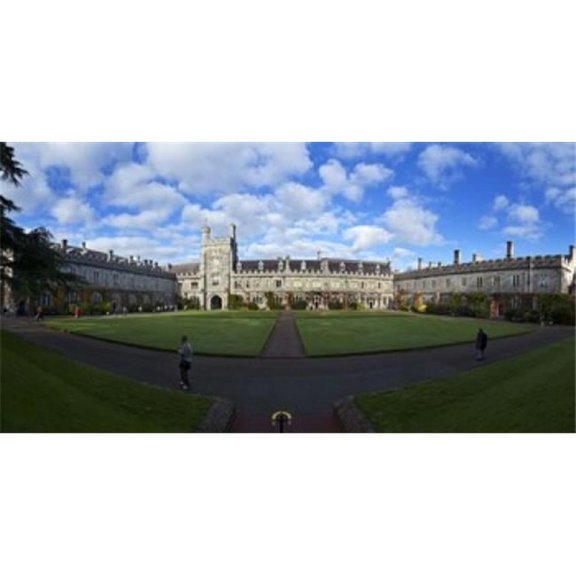 The Quadrangle in University College Cork Aka UCC Cork City Ireland Poster Print, 12 x 6