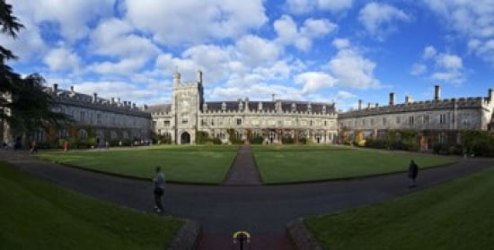 The Quadrangle in University College Cork aka UCCCork City Ireland Canvas Art - Panoramic Images (24 x 12)