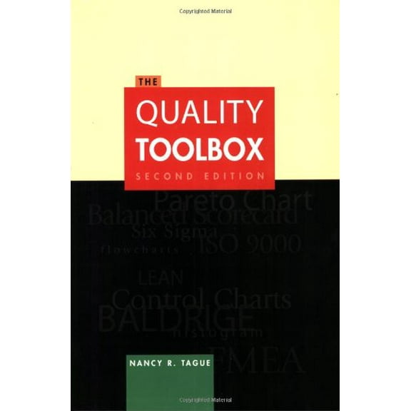 Pre-Owned The Quality Toolbox (Paperback) 0873896394 9780873896399