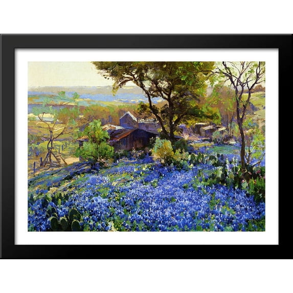 The Quarry 38x28 Large Black Wood Framed Print Art by Robert Julian Onderdonk