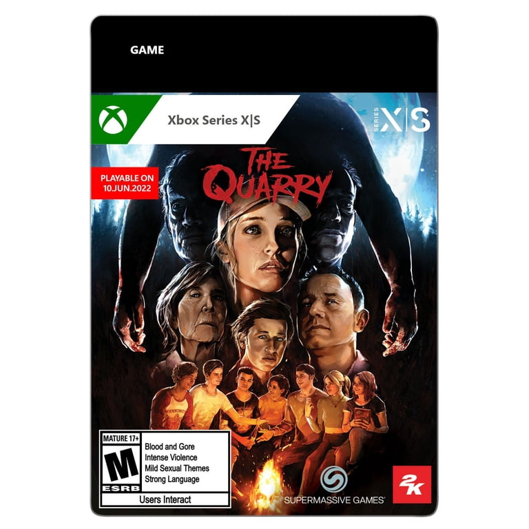 The Quarry Horror Game For Xbox Series X - USK & PEGI Rated - Choice-Based Story Adventure